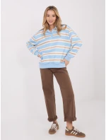 Bluzka IT BZ  jasny niebieski model 21834280 - FPrice