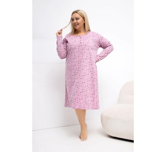 Noční košile Plus Size model 223303 Forever Pink Noční košile Plus Size model 223303 Forever Pink