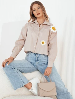 Dámská světle hnědá košile Dstreet model 21973011 - FashionStreet