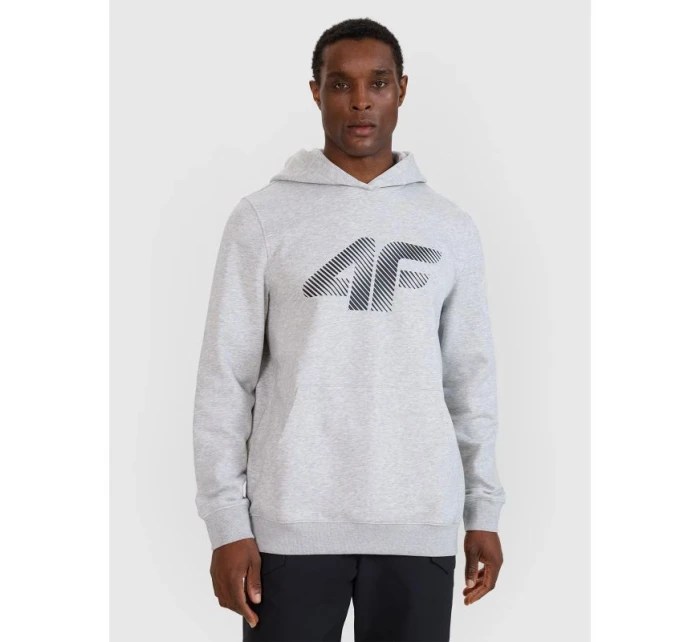 Pánská mikina s kapucí s model 21437387 - 4F Pánská mikina s kapucí s model 21437387 - 4F