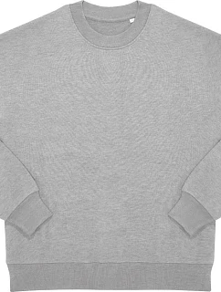 B&C Influence Crew Těžká oversize unisex mikina 01.IC01 sport grey