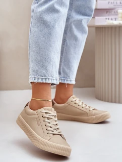 Zateplené Dámské Tenisky Big Star model 21676078 Béžové - Big Star Shoes