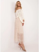 Sukně TW SD BI 881.43P béžová Sukně TW SD BI 881.43P béžová