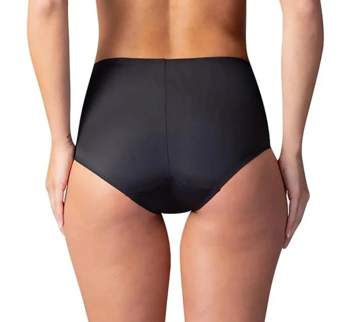 Dámské stahovací kalhotky FLAT TUMMY EFFECT MIDISLIP Černá - BELLINDA