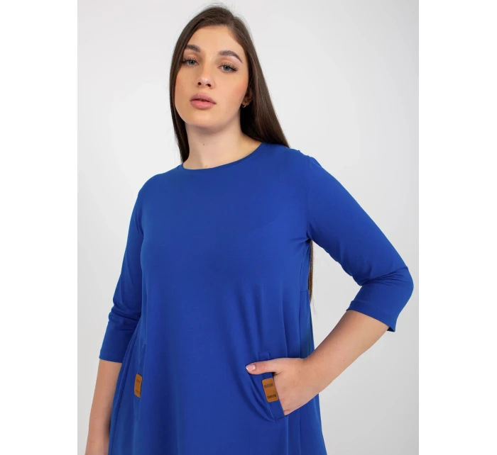 Šaty RV SK 6274.36P kobalt