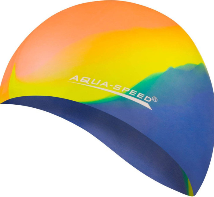 AQUA SPEED Plavecké čepice Bunt Multicolour Pattern 48