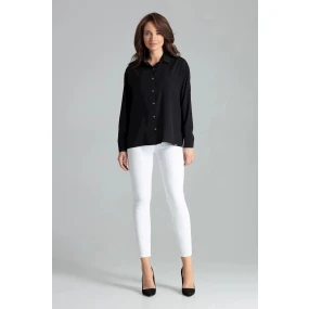 Dámská košile s dlouhým rukávem L059 - Lenitif