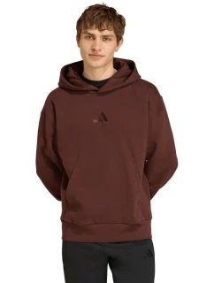Pánská mikina model 22018579 Tmavě hnědá - ADIDAS