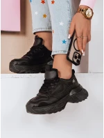 CELESTIC dámské tenisky na platformě černé FashionStreet ZY0819 CELESTIC dámské tenisky na platformě černé FashionStreet ZY0819