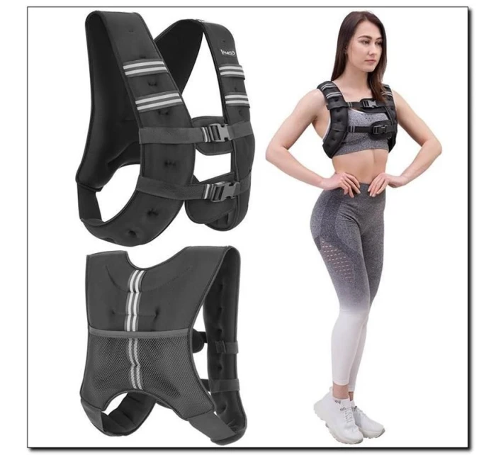 Cvičební vesta s 5kg neoprenovými závažími HMS KTO05 Cvičební vesta s 5kg neoprenovými závažími HMS KTO05