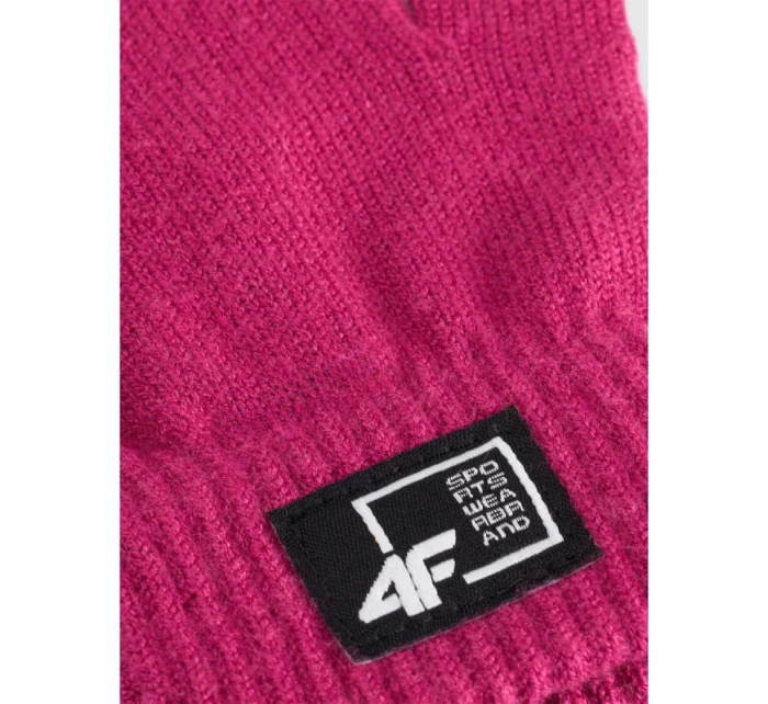 Dětské pletené rukavice s viskózou model 21877571 - 4F