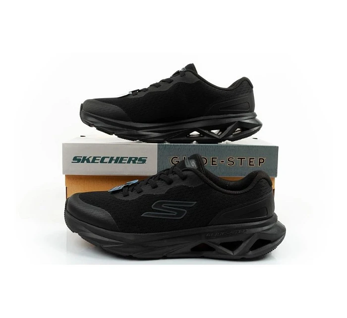 pánské tenisky GlideStep model 22060976 pohodlné černé boty - Skechers pánské tenisky GlideStep model 22060976 pohodlné černé boty - Skechers