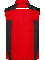 Daiber JN 845 Pracovní vesta - Strong 02.0845 red/black Daiber JN 845 Pracovní vesta - Strong 02.0845 red/black