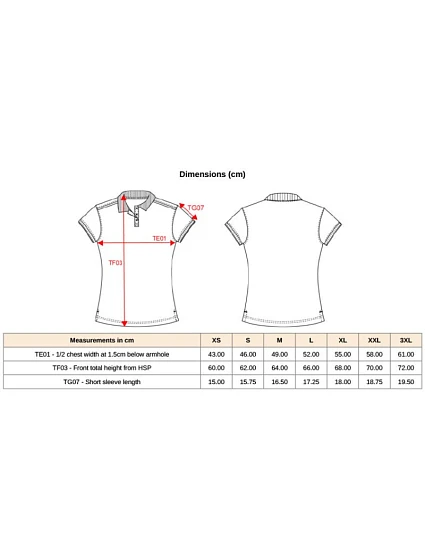 271 Dámské pracovní piqué polo "DaytoDay" model 22423873 - WK 271 Dámské pracovní piqué polo "DaytoDay" model 22423873 - WK