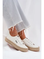 Dámské Tenisky S Pletením model 21694029 Bílé - Lee Cooper Dámské Tenisky S Pletením model 21694029 Bílé - Lee Cooper