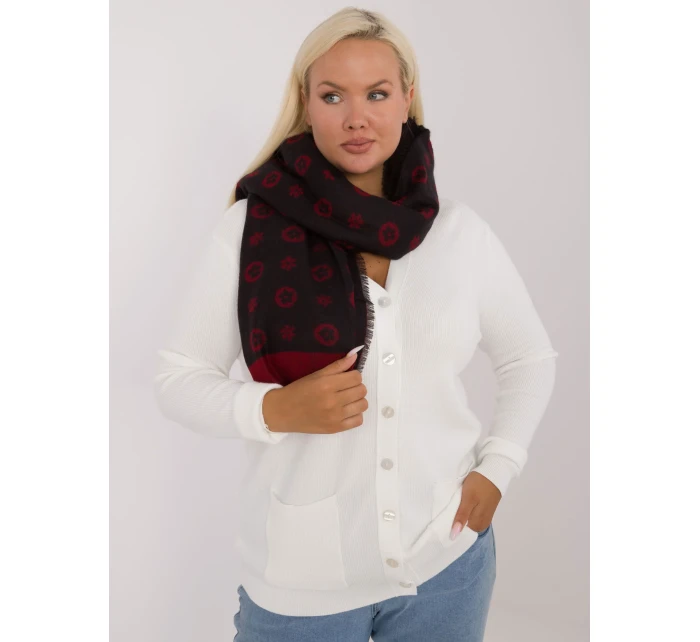 Szalik AT SZ model 20473631 czarno czerwony - FPrice