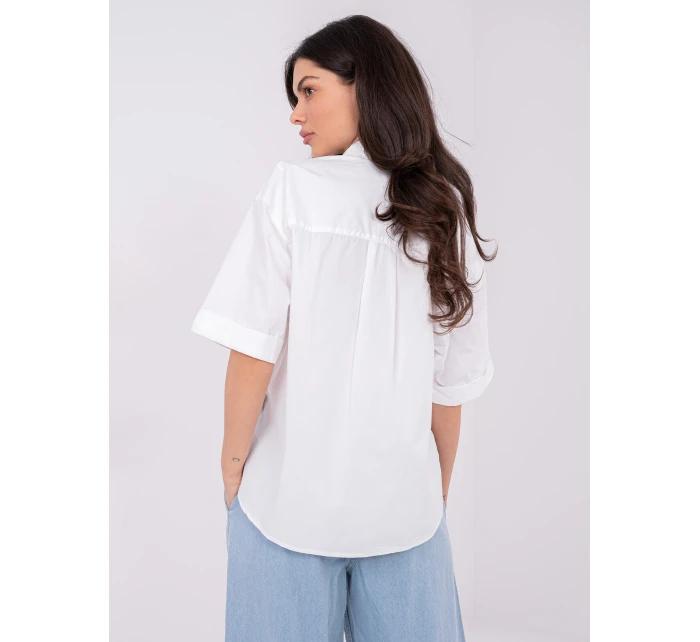 Halenka D70089M11339A bílá