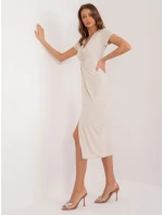 DHJ SK 17302K šaty.93 světle béžová DHJ SK 17302K šaty.93 světle béžová