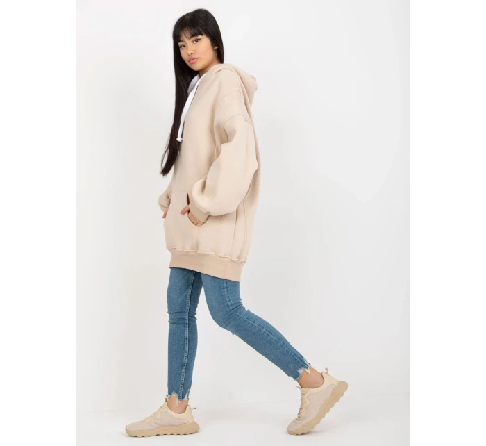 Dámská mikina EM BL model 18116315 béžová - FPrice Dámská mikina EM BL model 18116315 béžová - FPrice