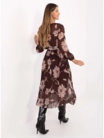 Šaty IT SK 11389.27P hnědé Šaty IT SK 11389.27P hnědé