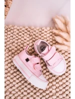 Dětské módní tenisky Big Star - světle růžové