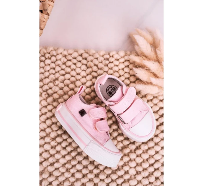 Dětské módní tenisky Big Star - světle růžové