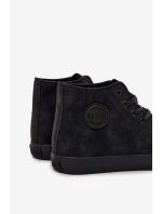 Pánské zateplené tenisky z ECO kůže Big Star HI-POLY SYSTEM – černé Pánské zateplené tenisky z ECO kůže Big Star HI-POLY SYSTEM – černé