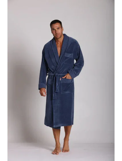 Dlouhý pánský župan model 21799123 - De Lafense Dlouhý pánský župan model 21799123 - De Lafense