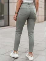 Dámské džínové kalhoty slim fit s páskem SLIMFIZ modré FashionStreet UY2494 Dámské džínové kalhoty slim fit s páskem SLIMFIZ modré FashionStreet UY2494
