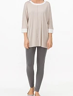 Dámská noční košile 11256-350 béžová - Vamp