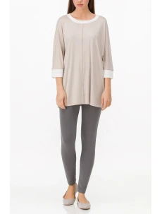 Dámská noční košile 11256-350 béžová - Vamp