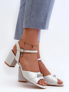 Sandály na podpatku  model 196330 Step in style