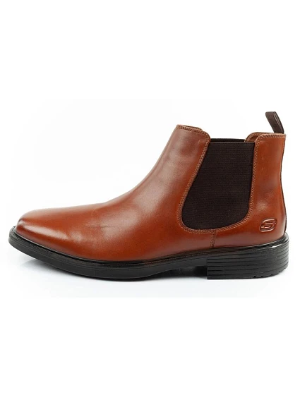 Pánské boty boots leather brown model 21813737 - Skechers Pánské boty boots leather brown model 21813737 - Skechers
