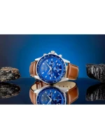 Pánské hodinky Chronograph Sapphire Brown and Blue model 21807581 - Giewont