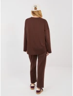 Komplet IT KMPL model 21937166 ciemny brązowy - FPrice Komplet IT KMPL model 21937166 ciemny brązowy - FPrice