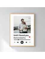 Personalizovaný plakát v rámu - 30x40 - hudební přehrávač Personalizovaný plakát v rámu - 30x40 - hudební přehrávač