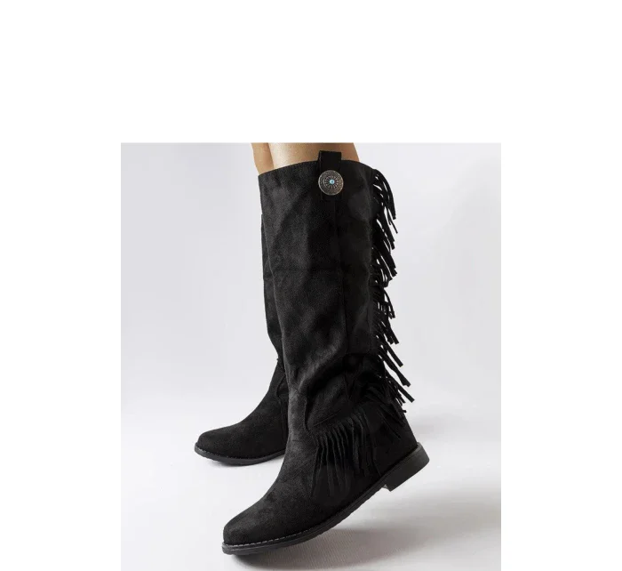 Kozačky na klínech model 205872 Solea Kozačky na klínech model 205872 Solea