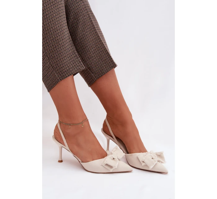 Sandály na podpatku  model 224470 Step in style