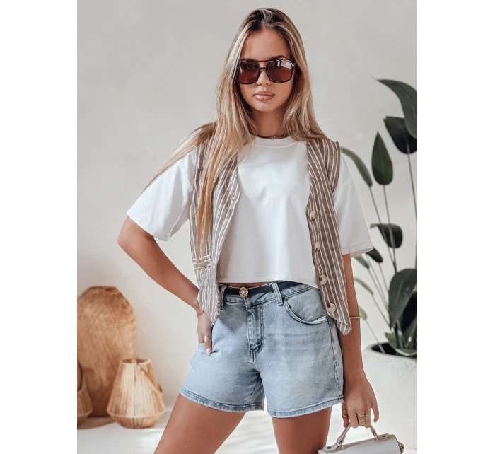 Dámské džínové šortky s páskem HELLO JEAN modré FashionStreet SY0481 Dámské džínové šortky s páskem HELLO JEAN modré FashionStreet SY0481