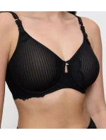 Podprsenka Peony Florale W01 - černá - TRIUMPH Podprsenka Peony Florale W01 - černá - TRIUMPH