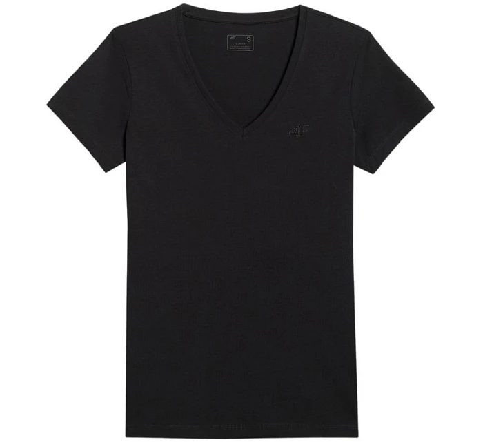Dámské tričko 4F F2969 tmavě černé 4FWAW25TTSHF2969 20S Dámské tričko 4F F2969 tmavě černé 4FWAW25TTSHF2969 20S