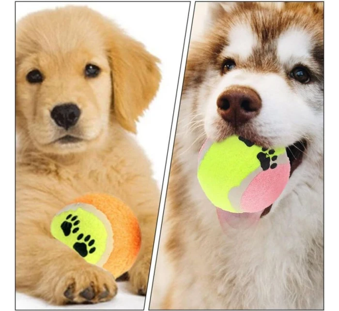 TENISOVÝ MÍČEK PRO PSY 5KS TENISOVÝ MÍČEK PRO PSY 5KS