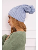 Fleecová čepice Paulina K227 modrá