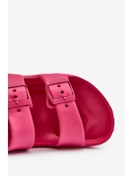 Dětské Lehké Žabky S BIG STAR Fuchsie model 21651526 - Big Star Shoes Dětské Lehké Žabky S BIG STAR Fuchsie model 21651526 - Big Star Shoes