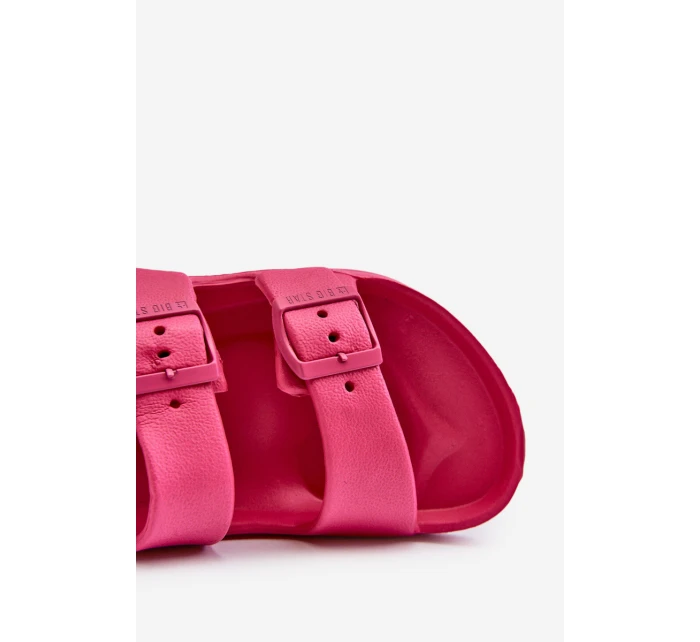 Dětské Lehké Žabky S BIG STAR Fuchsie model 21651526 - Big Star Shoes Dětské Lehké Žabky S BIG STAR Fuchsie model 21651526 - Big Star Shoes