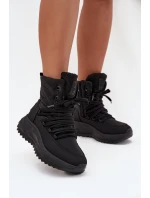 Dámské Sněhule Na Zip Big Star model 21706125 Černé - Big Star Shoes