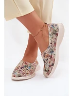 Semišové perforované dámské polobotky Multikolor model 22094959 - EVENTO Semišové perforované dámské polobotky Multikolor model 22094959 - EVENTO