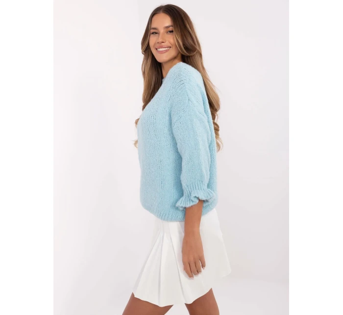 Jumper MI SW 2912.10X světle modrý Jumper MI SW 2912.10X světle modrý