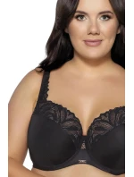 Dámská podprsenka 2107 Yasemin Černá s béžovou - AVA Dámská podprsenka 2107 Yasemin Černá s béžovou - AVA