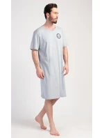 Pánská noční košile s krátkým rukávem Sea